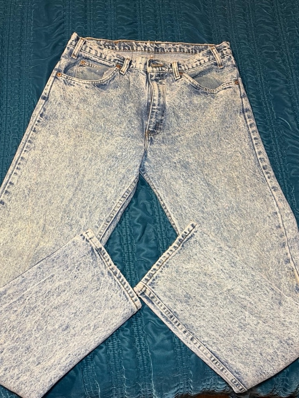 Men's Acid Wash Levi’s Jeans